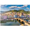 MyPuzzle.com MyPuzzle Bosa Con Le Sue Case Colorate E Il Suo Castello Medievale, Sardegna, Italia - Premium 1000 Pezzi Puzzle - MyPuzzle Collezione speciale di Puzzle Galaxy