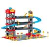 M MOLTO MOLTO - Pista per Bambini con Garage Multipiano e Rampe a Spirale, Parcheggio Giochi con 3 Macchinine Colorate per Ragazzi e Ragazze, Sviluppo della Motricità e della Coordinazione