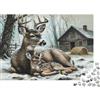 N7S2V5G9L Cervo della Foresta Puzzle 1000 Pezzi Carta Scena Invernale Gioco di Puzzle 1000 Pezzi Puzzle per Adulti Arredo Relax Famiglia Regalo 38x26cm/1000pcs