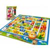 Generico Gioco dell'Oca per Bambini Gioco dell Oca Maxi Tabellone cm 60x50 Cupola Dadi Luminosa Maxi Pedine Tabellone Richiudibile Giochi da Tavolo di Società Giochi Da Terra per tutta la Famiglia (a)