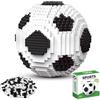 Meenewching Set di mattoncini da calcio, 735 pezzi, giocattolo educativo in miniatura 3D, micro mattoncini da calcio, decorazione creativa, giocattolo da costruzione, regalo per adulti e bambini, 96 x 96 mm