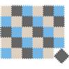 LittleTom 27 Pezzi Tappetino Puzzle per Bambini - 30x30 Tappeto Neonato Tatami da Gioco Schiuma EVA