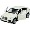 Generisch Welly modello auto compatibile con BMW X6 E71 bianco SUV 2008 - 2014 ca 1/34 - 1/39 Metal Model Auto Die Cast 43617