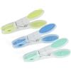 Beldray 24 mollette ultra aderenti, impugnatura in gomma sicura, mollette per stendere il bucato, clip antivento per vestiti, in plastica riciclata, antiscivolo e resistenti all'umidità e alla ruggine