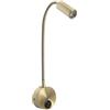 HIFFEY Lampada da lettura a LED in bronzo 3W Lampada da parete a collo di cigno in argento bianco nero for testiera del letto Scrivania Lampada da notte a LED con interruttore sul comodino 4000K ( Color : 40
