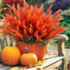 Fairblo 16 Fasci Fiori Finti Autunnali Piante Artificiali per Esterni 37cm