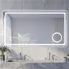 NeoArt Specchio Bagno con Luce LED Bluetooth Antiappannamento 120x70cm