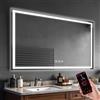 Simusi Specchio da Bagno a LED con Luce 80x120 cm, Bluetooth, 3 Colori