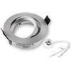 SEBSON Faretto ad incasso, Tipo 4, orientabile, alluminio, LED / Alogena, incl. attacco GU10