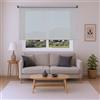 STORESDECO Tende a rullo per interni traslucide 200x250 cm Grigio chiaro | Tenda a rullo traslucida termica per finestre e porte interne qualità Premium. Larghezza tessuto 196,5 cm StoresDeco