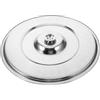 CIYODO Coperchio per pentola in Acciaio Inox, Coperchio di Ricambio Universale, 35 cm, Coperchio in Metallo Durevole