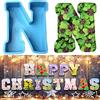 Yanmucy Stampi in silicone 3D alfabeto grande a forma di lettera epossidica per resina tampi fai da te in resina per lettere di cioccolato per compleanno matrimonio festa di Natale decorazioni artigianali