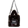 Liu Jo Borsa donna XS tote ecopelliccia cioccolato Dimensioni borsa: PICCOLA
