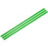 QUARKZMAN 3PCS Bacchette Di Saldatura Plastica Verde 9.5mm x 1000mm HDPE Nastro Piatto Di Saldatura Plastica Per Riparazione Serbatoi Acqua Pallet Carrelli Elevatori Bidoni(0.4inch x 40inch)