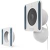 TIUIHU Supporto per fotocamera, supporto per finestra in vetro per Google Nest Cam (interni, con cavo), telecamera di sorveglianza, supporto adesivo (bianco)