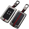 Otai Portachiavi Flip per Auto in lega di Zinco Coperchio Portachiavi per Renault 2016 - 2021 Koleos Kadjar Megane clio captur kangoo 4 Pulsanti (Opaco)