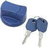 ANEELV Tappo Serbatoio 40mm con 2 Chiavi Per Mercedes Actros Atego Axor, MAN TGA TGS TGX, DAF, Scania, Volvo, Iveco Sostituisce OE 1526846 0004704105 81.15402.6008