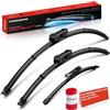 Frankberg 3x Spazzole Tergicristallo 630mm/550mm/325mm,Ant./Post. | Compatibile con T.i.g.u.a.n AD1 AX1, T.i.g.u.a.n Allspace BJ2 BW2