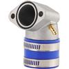WOOSTAR Carburatore Tubo Collettore di Aspirazione Sostituzione per 4 Tempi GY6 150cc 250cc 152QMI 157QMJ Motore Scooter Moped ATV Go Kart Blu