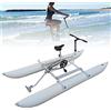 Generic Kayak gonfiabile per sport acquatici, Pedale bicicletta barca per divertimento all'aperto, Kayak da turismo per pesca e tempo libero