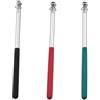 POPETPOP 3 Pezzi Bastone Telescopico in Acciaio Inox 1,2m con Impugnatura in Spugna, Portatile, per Guida Turistica e Campeggio, Testa Tonda Colore Casuale