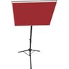 Zymjzbetic Tavola da tennis Rebound Board Tavolo da ping pong portatile for esercizi, tavola di rimbalzo, singolo, autoapprendimento, migliora il servizio, allenatore(Red 1)