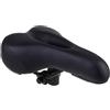 ULTECHNOVO Sella Bici Ammortizzata Comoda, Seduta Traspirante per Mountain Bike | Cuoio Nero, Compatibile delle Biciclette, la Maggior Parte e Assorbente Facile da Installare