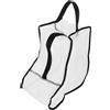 GATHINESS Borsa Porta Stivali Riutilizzabile Zip, Pieghevole, in PVC Nero