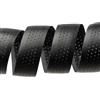 Brooks England Nastro per manubrio in pelle nera, tappi terminali inclusi