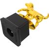 Sosoport Coppa Cane Oro 1° Posto, Plastica, Base Nera per Tavolo