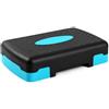 Luwecf Pedana Step Aerobica Regolabile, Strato singolo (45CM) Nero- | Anelli gomma base, Attrezzo , namenti Domestici, Per Sportivi Attivi