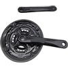 Kelvix Triplicate Gear Trail Bike Guarnitura 24/34/42T 170mm Alluminio Mix Ciclo Pedivelle 8 Velocità
