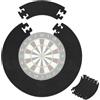 Slymwick 5 Pezzi Dart Catchring Surround, Anello di Raccolta per Freccette in EVA Rimovibile, Protezione da Parete per Bersaglio da Freccette 45 cm, Casa, Sala Giochi e Allenamento