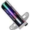 TQUXNGA Luce LED per ruota della bici Mountain Bike Lampada di avvertimento | Luce impermeabile per raggi di biciclette, luce di ricambio per pneumatici per bambini e adulti