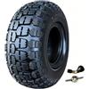 WEISHIDAI 4.10/3.50-4 Pneumatico Tubeless, 4.10/3.50 4 4PR 50PSI Ricambio
