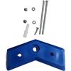 Wiffe Rastrelliera verticale da parete con supporto per snowboard, blu