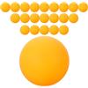CORHAD 60 Pezzi Palline da Ping Pong 40mm Gialle in Plastica, Palline da Allenamento Rotonde per Principianti, per Casa e Palestra
