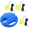TOYANDONA Trainer Tennis con Corda per Allenamento Singolo, Supporto Blu in | Adulti, Leggero e Portatile, Uso a Casa o Movimento, Miglioramento Abilità