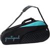 Gralara Custodia per Racchette Capiente | Spazioso, Borsa per Racchettn Tracolla, Regolabile, Borsone Sportivo, Campo da Tennis, Giocatori di Badminton, Nero