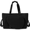 YWJLQH Borsa da Tennis Impermeabile, Nero | Materiale impermeabile, Borsa a Mano, Sessioni Fitness, Per Famie Attive