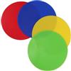 Toyvian 4 Pezzi Marcatori da Tennis e Calcio in PVC, Set da 4 | Leggeri e Visibili, Design Portatile e Versatile, per Sport All'aperto e Delimitazione Sul Campo