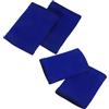 FRCOLOR 2 Paia Fascia Elastica da Polso Sportiva, Blu | Poliestere Cotone, Lattice e Poliuretano Spugna, per Corsa ed Esercizio, Facile da Usare