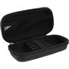 CORHAD Custodia per Freccette, Darts Case Box, Eva e Canvas, Nero, Portatile e Compatta, Slot per Freccette in Lega di Zinco, Organizer da Viaggio per Accessori da Gioco
