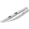 Toyvian Supporto Terminale per Corrimano Barca in Acciaio Inox Argento | Finitura a Specchio, Installazione Semplice, Supporto Affidabile, per Ponti e Yacht, Aspetto Professionale