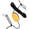 SOLUSTRE Palla di Galleggiamento in Nylon per Kayak e Ancora Gialla | PVC e Corda di Cotone, Portatile e Leggero, per Pesca su Kayak e Ancoraggio