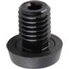 Generic Biliardo Cue Paraurti in Gomma, Compatto e Leggero | Materiale in alluminio, funzione protettiva, facile da riporre, design durevole