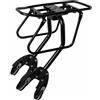 Generic Portapacchi Posteriore Bici Portapacchi Bici Portabagagli Bicicletta Portapacchi Posteriore Bicicletta in Lega di Alluminio con Gambe Angolate E Set