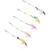 Toyvian 5 Pezzi Esca Gambero Finta Bianca Amo, Silicone Acciaio | Pesca All'aperto per Pesci, Leggera e Portatile, per Appassionati, Attrezzatura da Pesca Colore Casuale