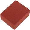 Beatifufu Pietra Abrasiva in Gomma Rossa per Snowboard e Sci, 60 Grit