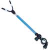 Generic Supporto telescopico per canna da pesca in acciaio inox, blu